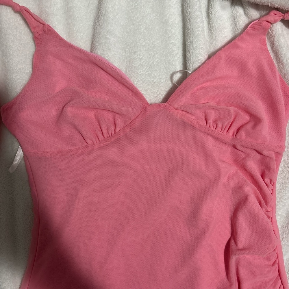 Pink Ruffled Dress - Picture 2 of 4